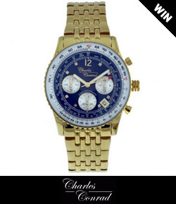 Win this men's Charles Conrad watch worth £149.00 Win this men's Charles Conrad watch worth £149.00