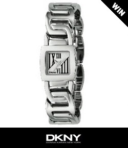 Win this ladies DKNY bracelet watch worth £89.00 Win this ladies DKNY bracelet watch worth £89.00
