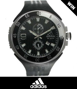 Win this men's Adidas sports watch worth £125.00
